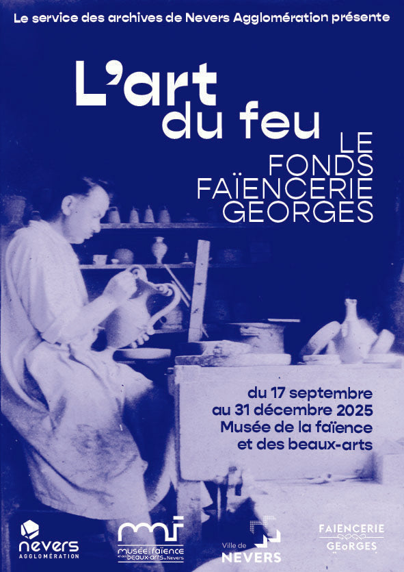 exposition l'art du feu - Le fonds Faïencerie Georges