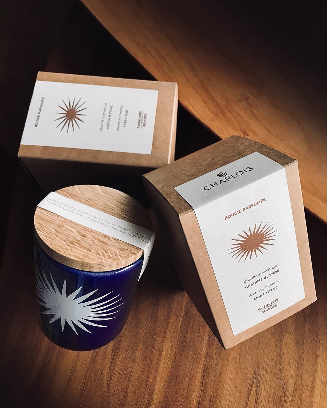 BOUGIES CHARLOIS X FAIENCERIE GEORGES