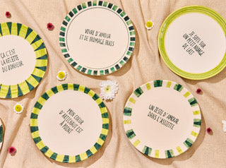Assiettes Hellofresh x Faiencerie Georges