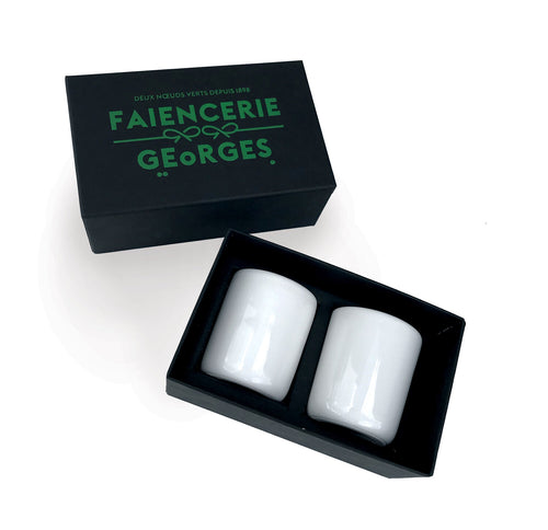 2 petits gobelets Ski