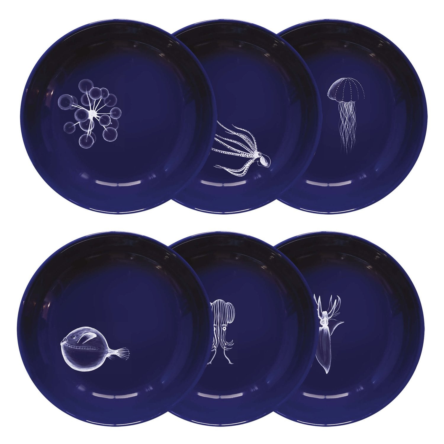 Assiette creuse Abysses