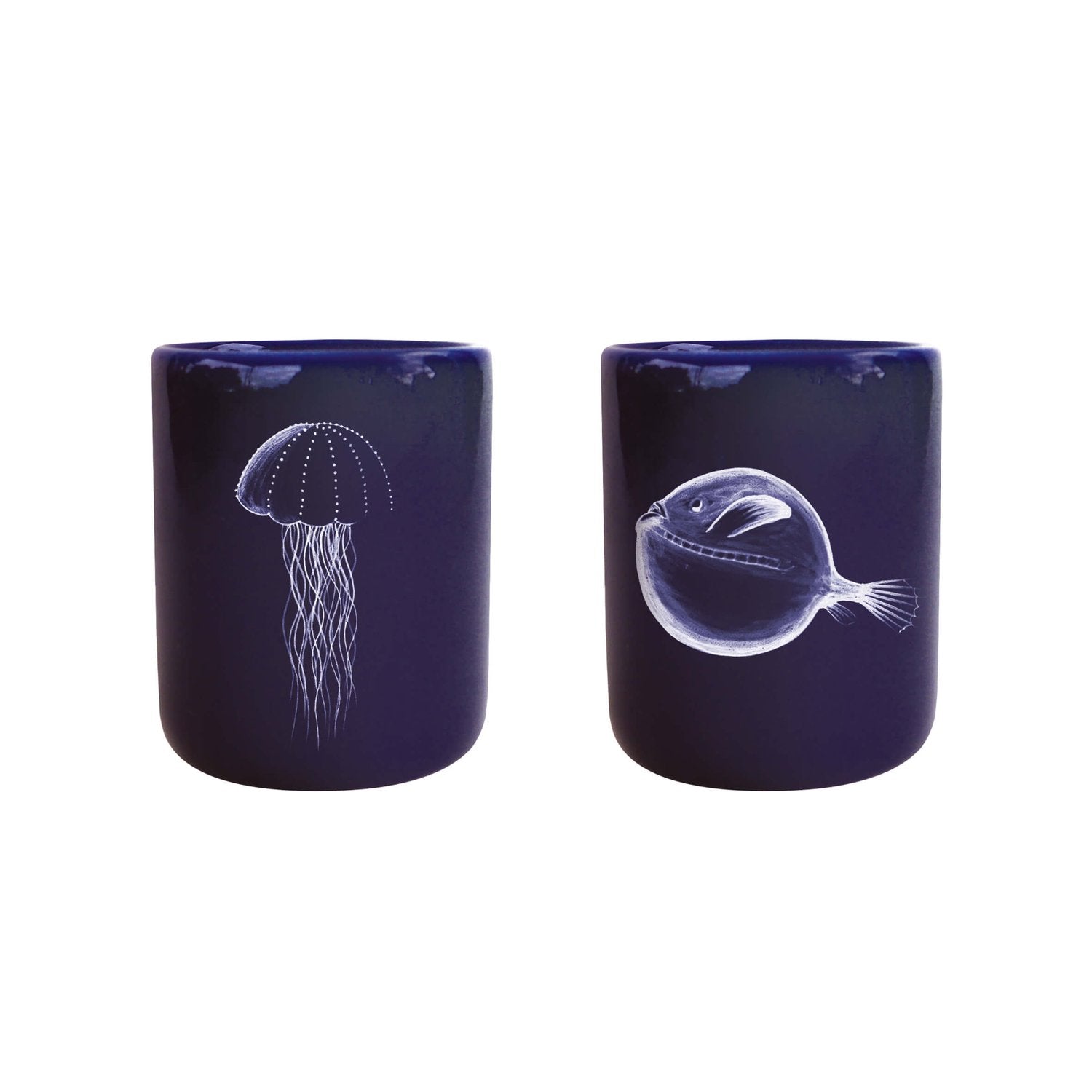 2 petits gobelets Abysses