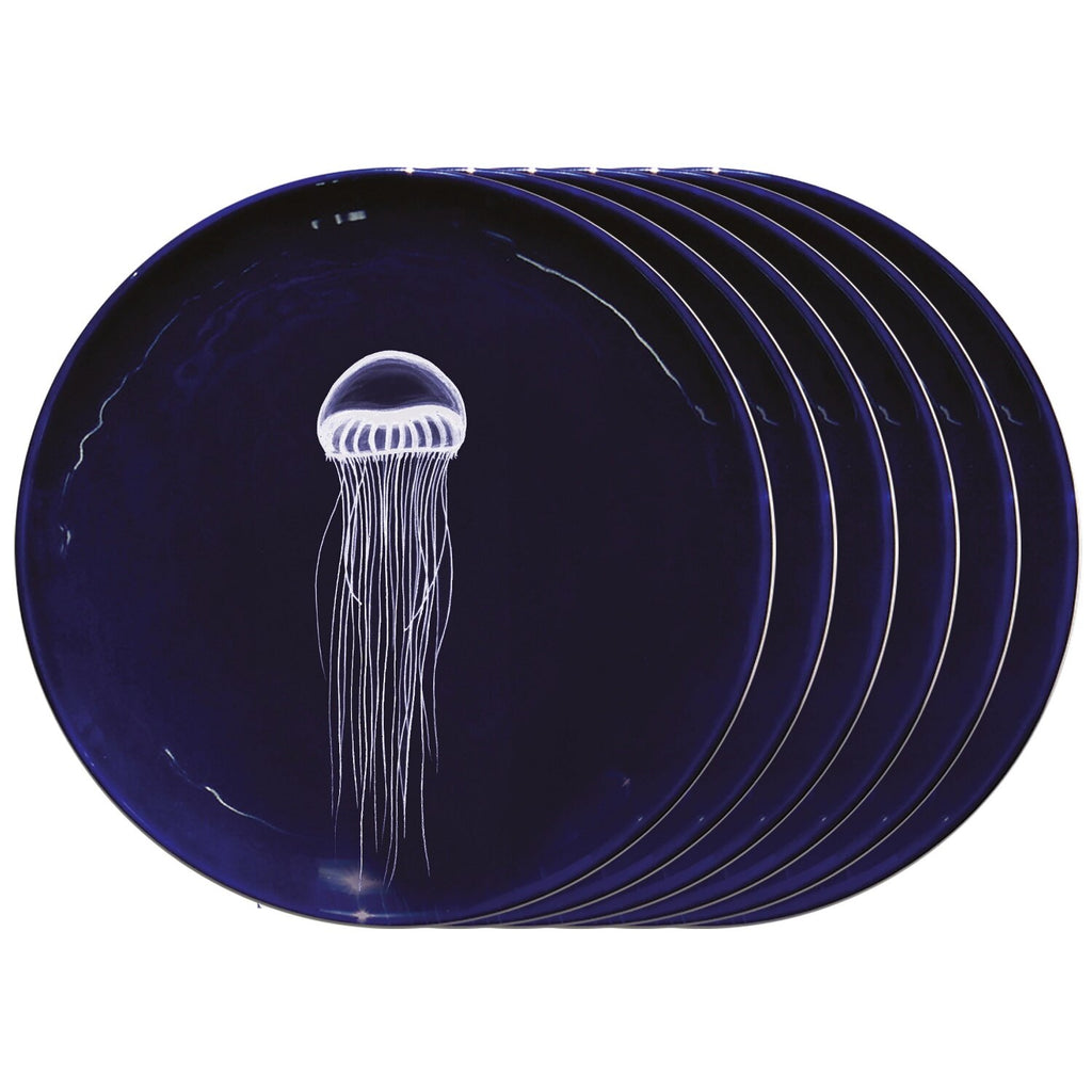 Assiette L Abysses Méduse