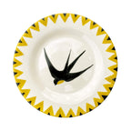 Coffret de 4 assiettes Bistrot Hirondelles