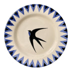 Coffret de 4 grandes assiettes Bistrot Hirondelles