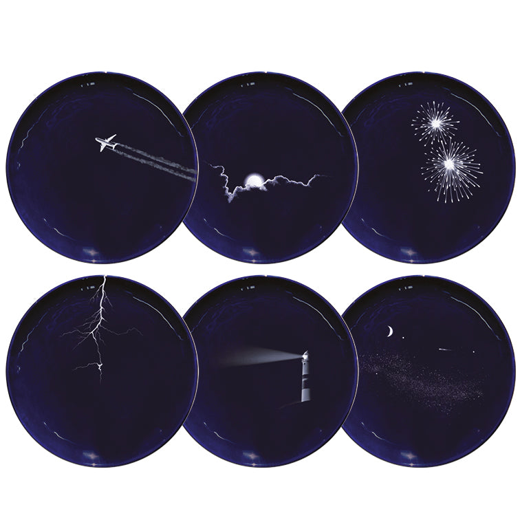 Assiette S Bleu nuit