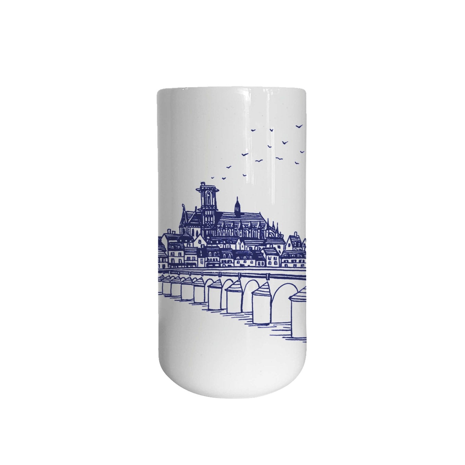 Petit vase Nevers Pont de Loire