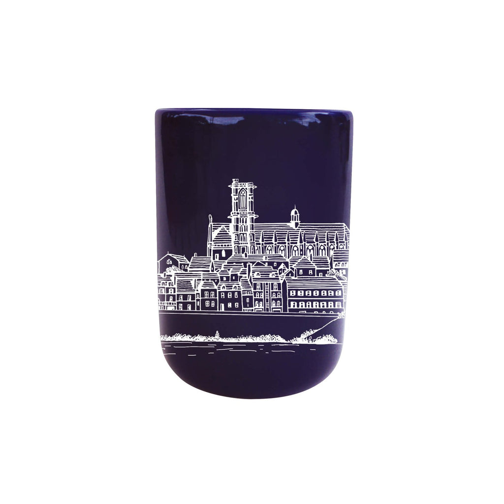 Grand gobelet Nevers Bleu de Nevers