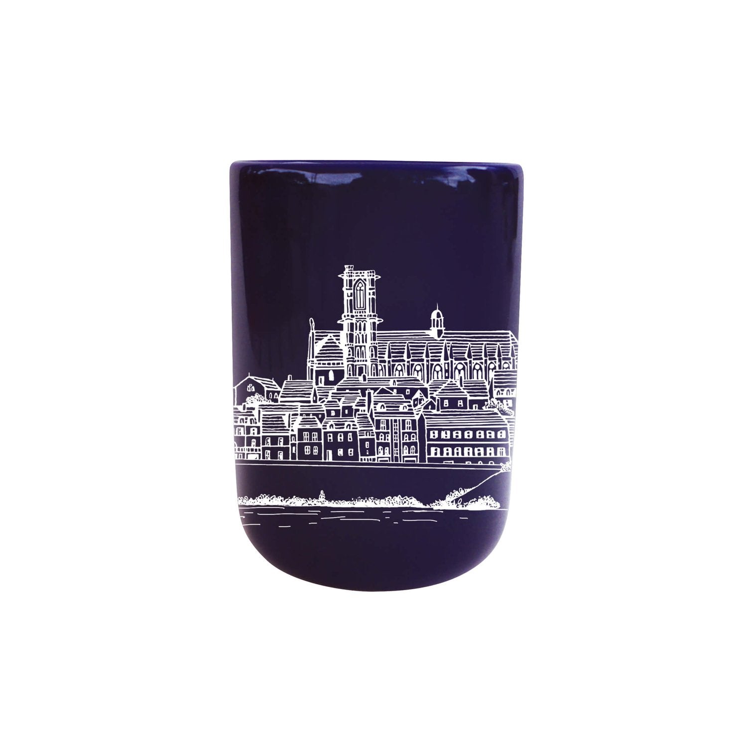 Grand gobelet Nevers Bleu de Nevers