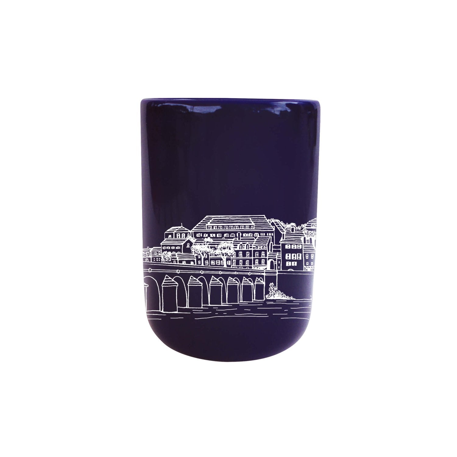 Grand gobelet Nevers Bleu de Nevers