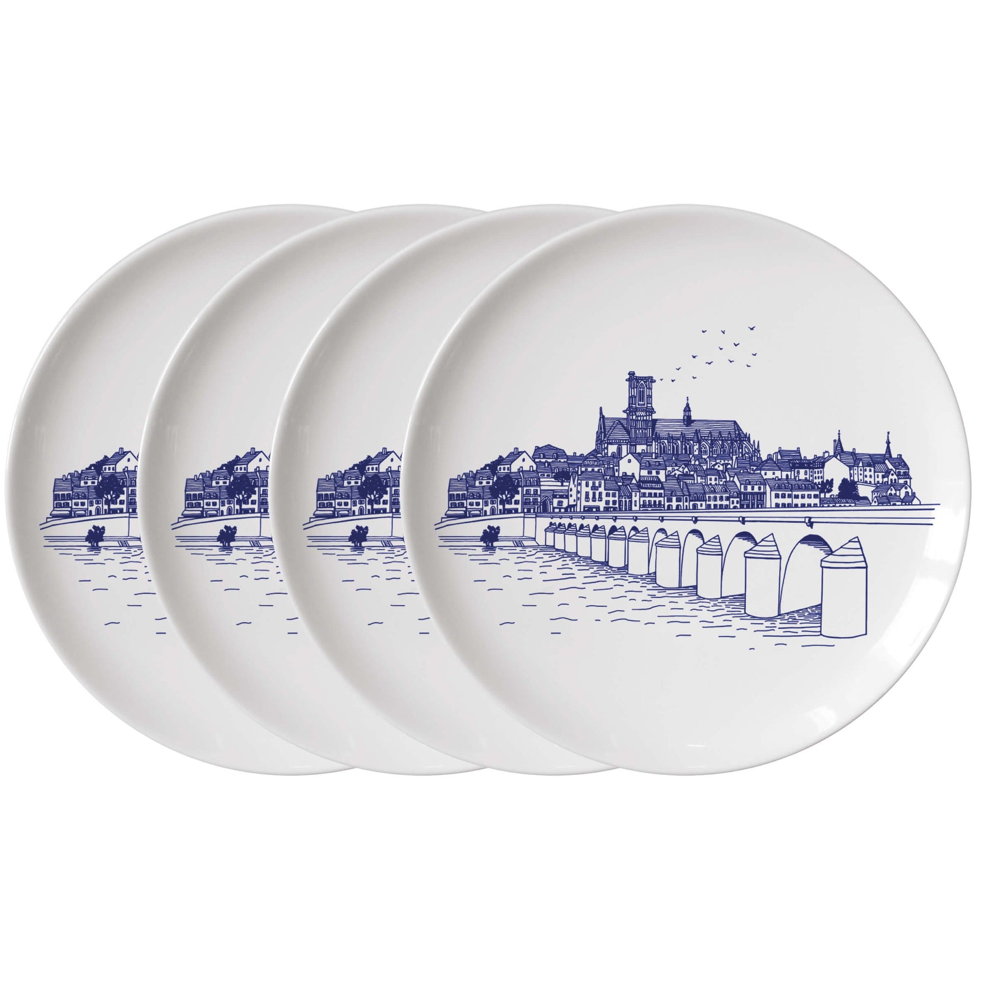 Assiette XS Nevers Pont de Loire