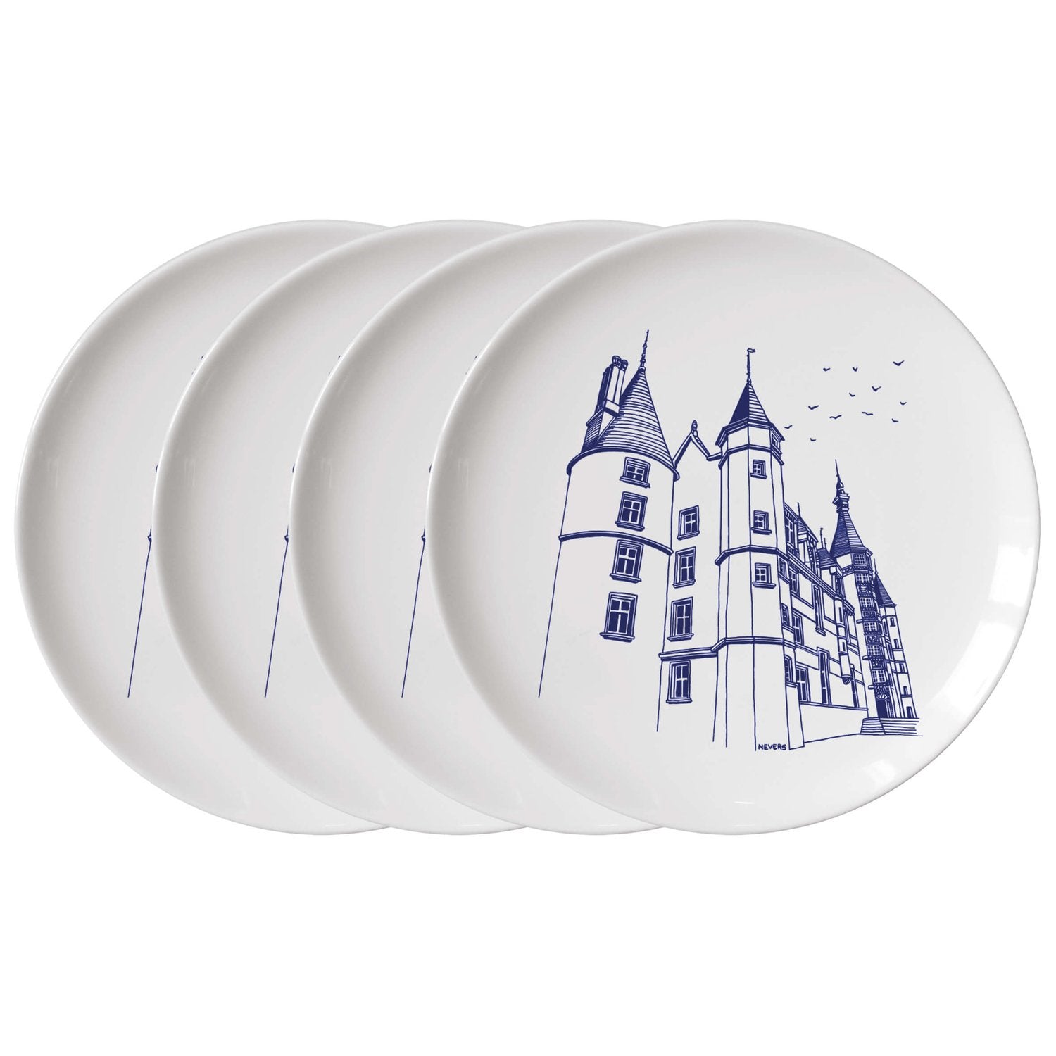 Assiette XS Nevers Palais Ducal