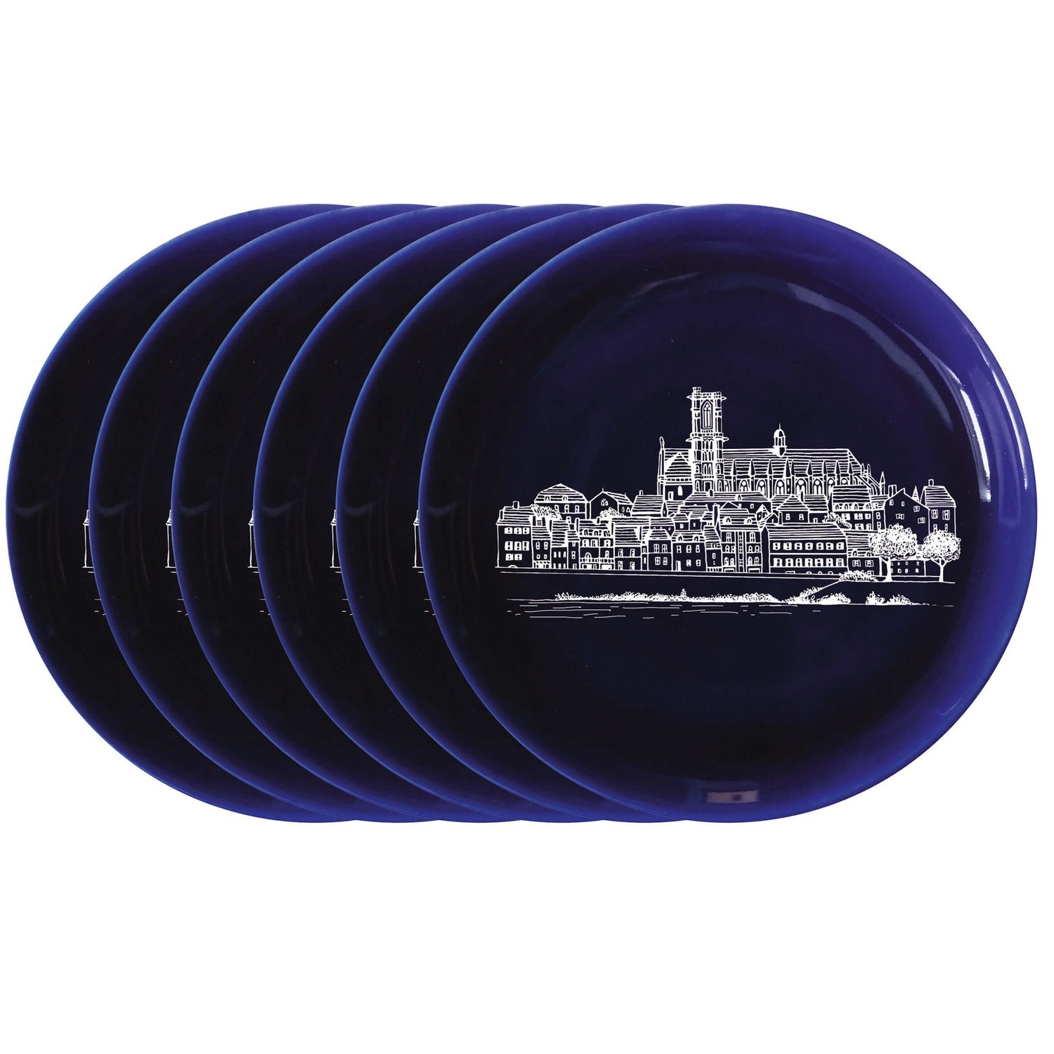 Assiette XS Nevers Bleu de Nevers
