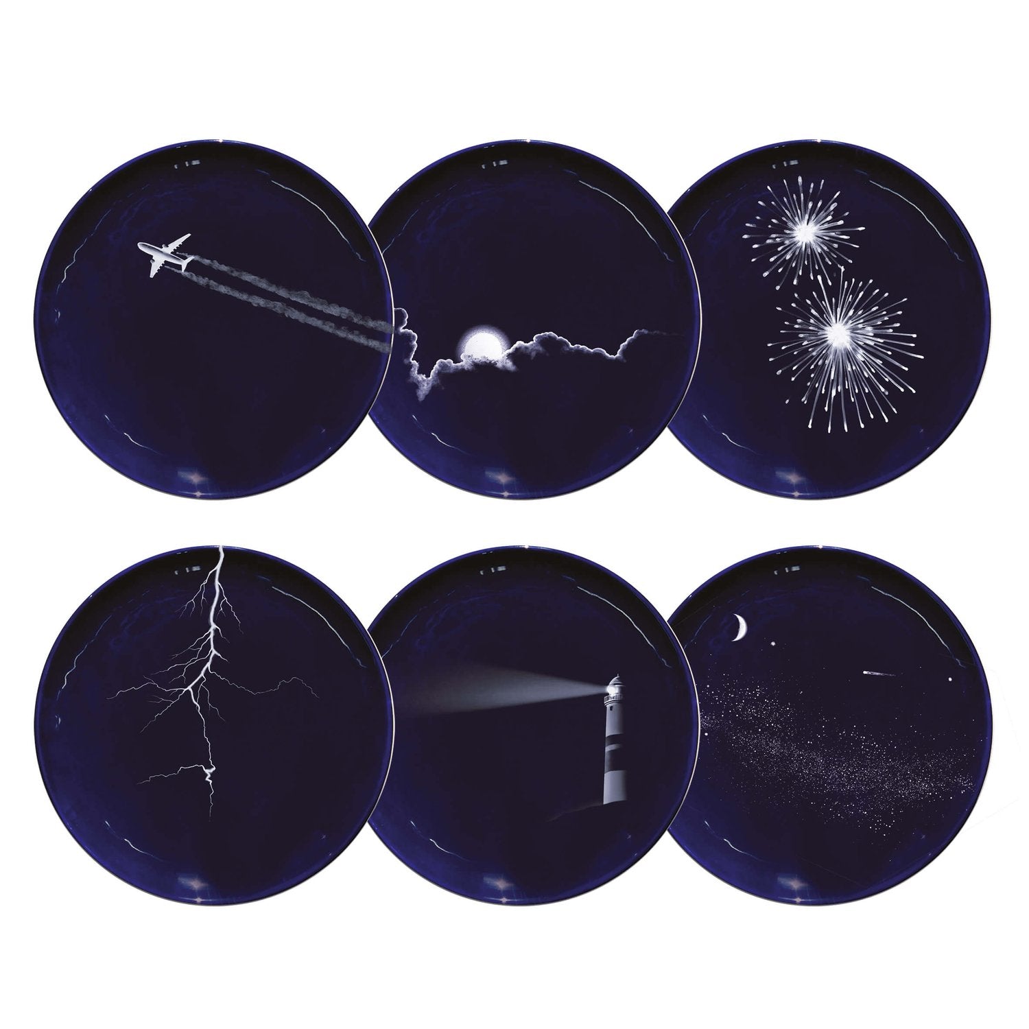 Assiette XS Bleu nuit