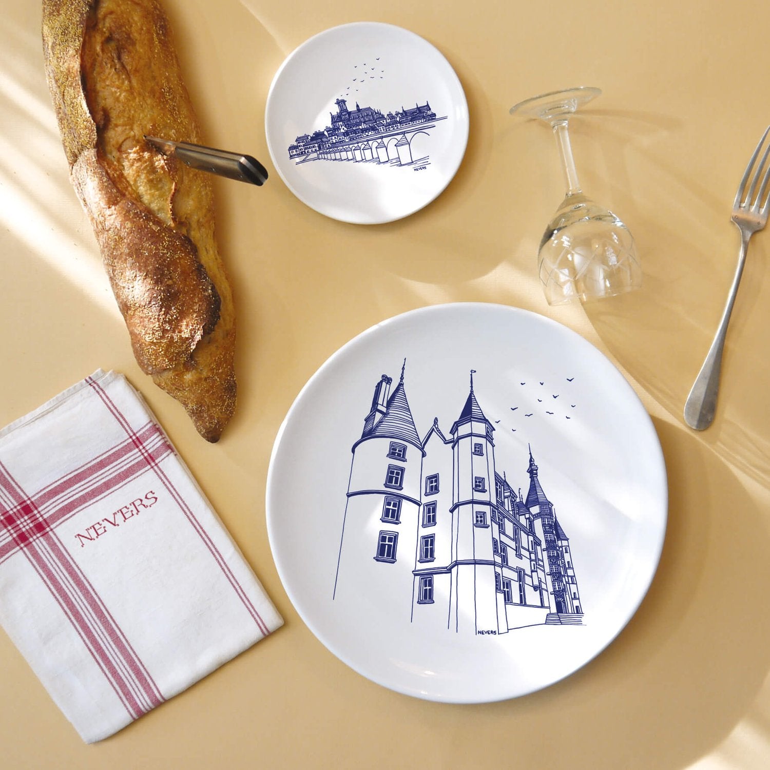 Assiette XS Nevers Palais Ducal