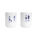 2 petits gobelets Plage