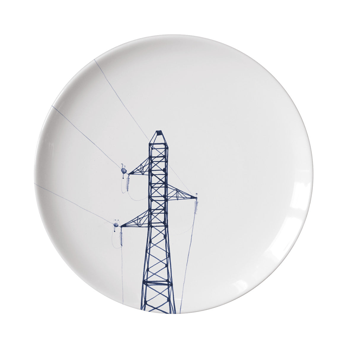 Assiette L Pylônes