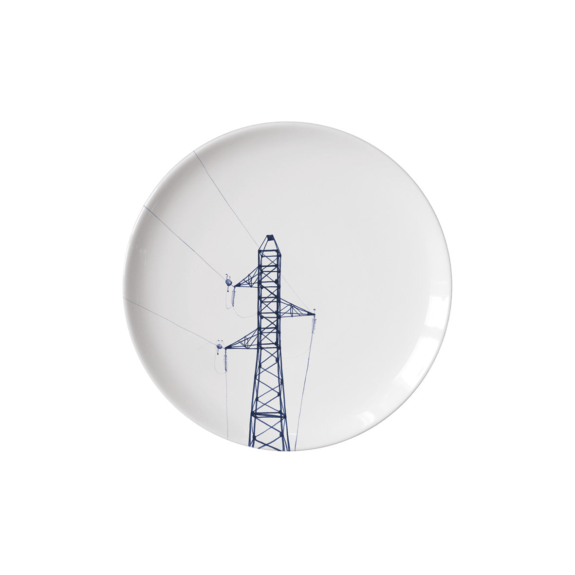 Assiette XS Pylônes