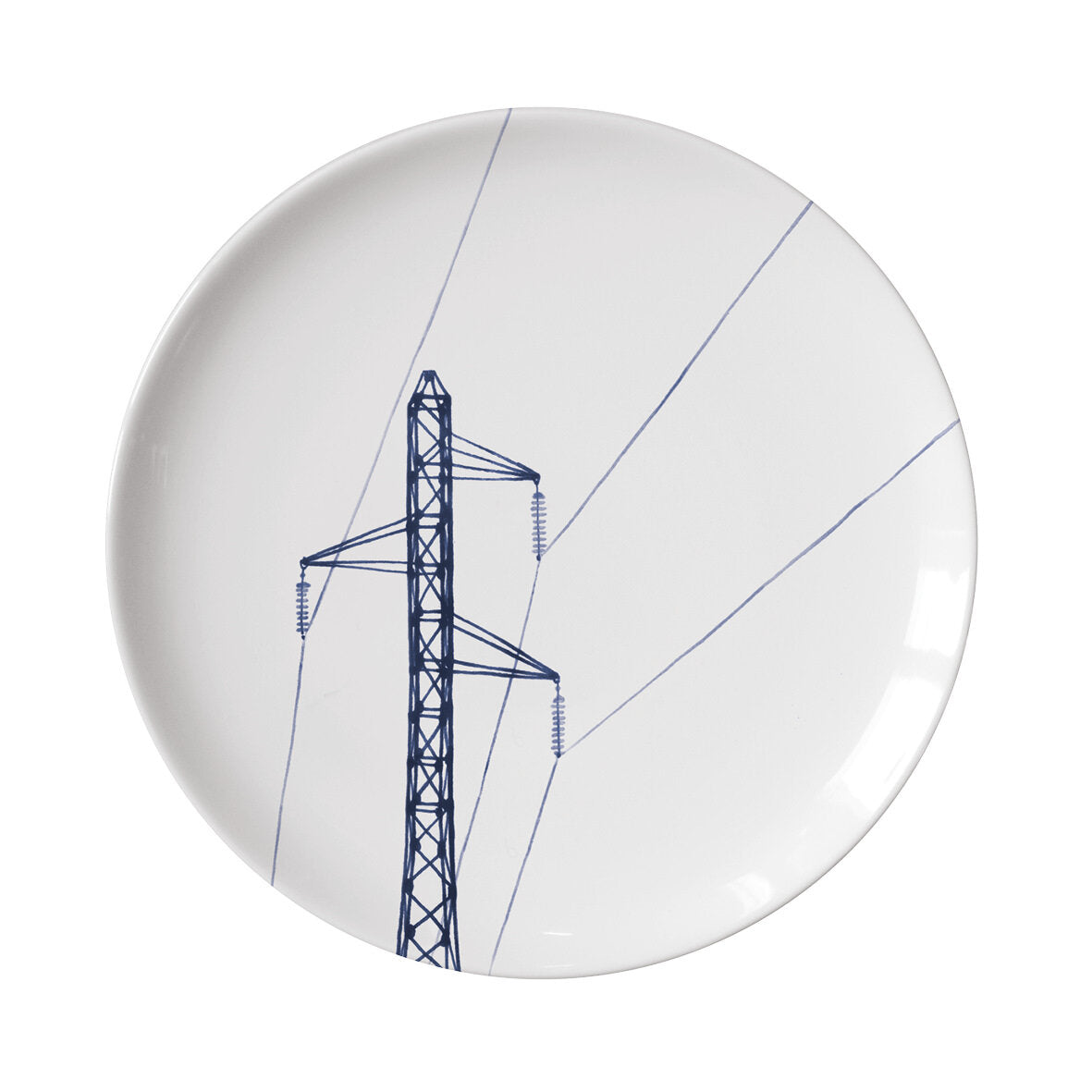 Assiette L Pylônes