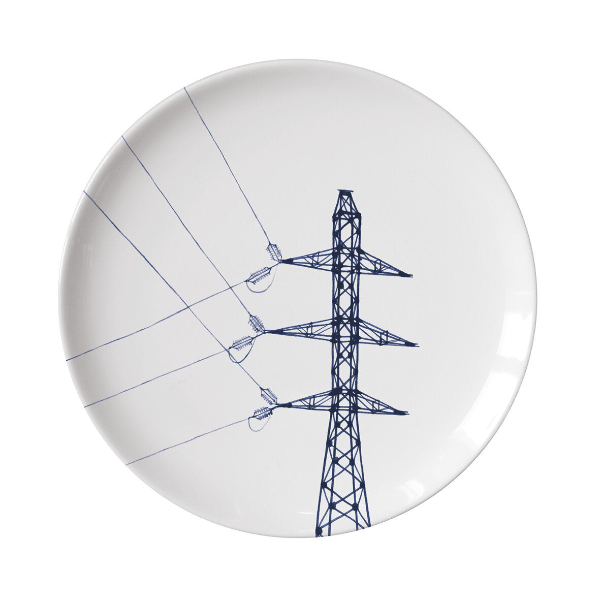 Assiette L Pylônes