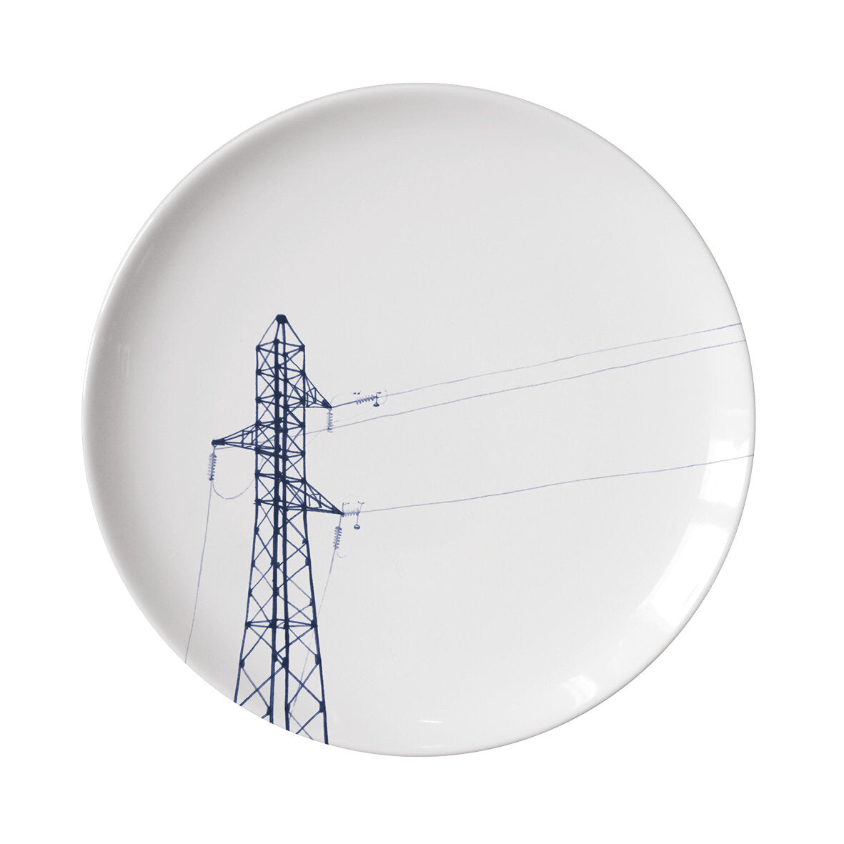 Assiette L Pylônes