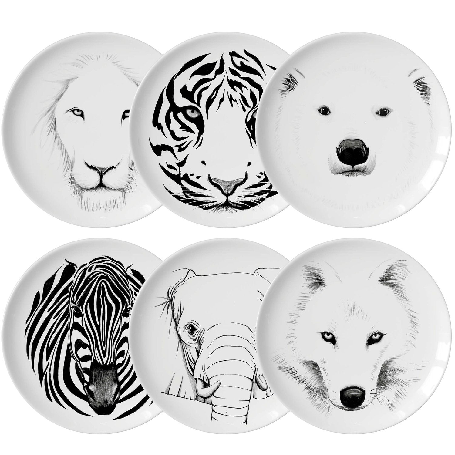 Assiette M Sauvage
