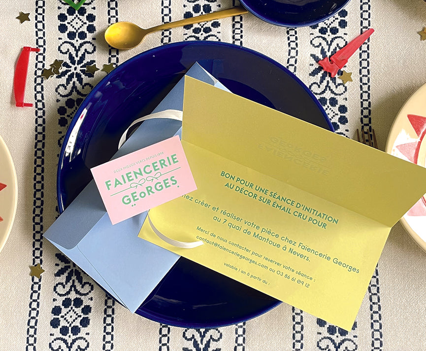 BON CADEAU pour une séance de décor