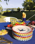 Coffret de 4 assiettes Bistrot Hirondelles