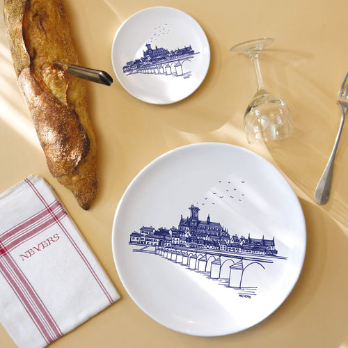 Assiette M Nevers Pont de Loire
