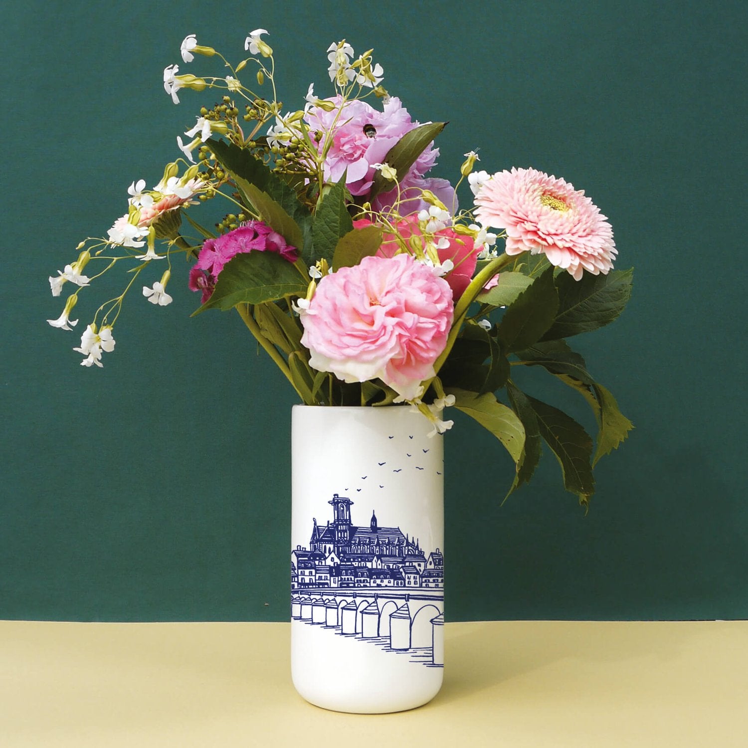 Petit vase Nevers Pont de Loire