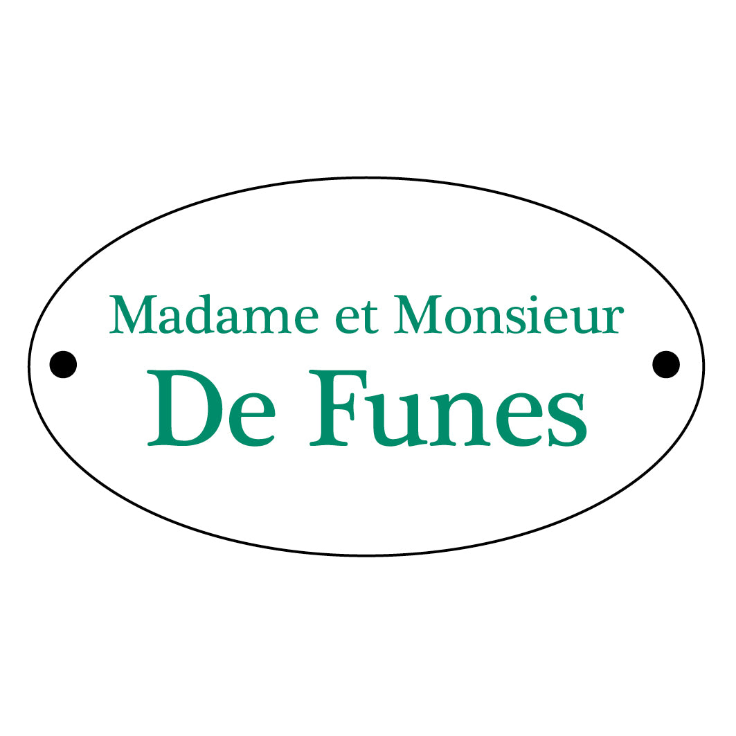 Plaque de Maison