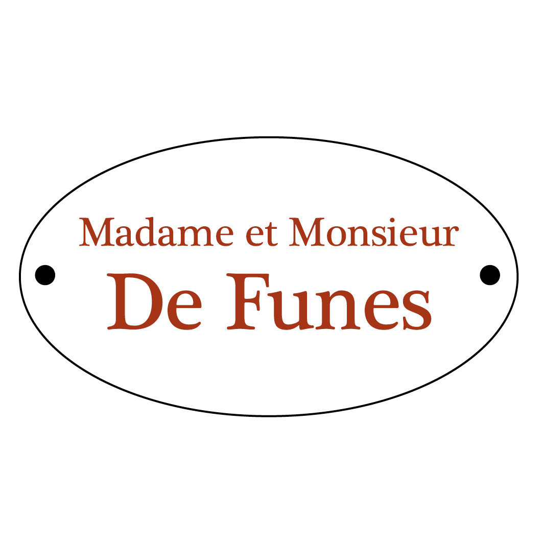 Plaque de Maison