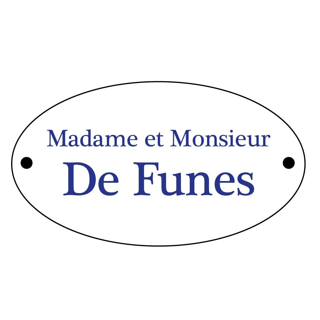 Plaque de Maison