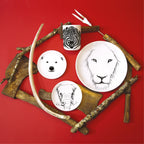 Coffret de 6 assiettes XS Sauvage